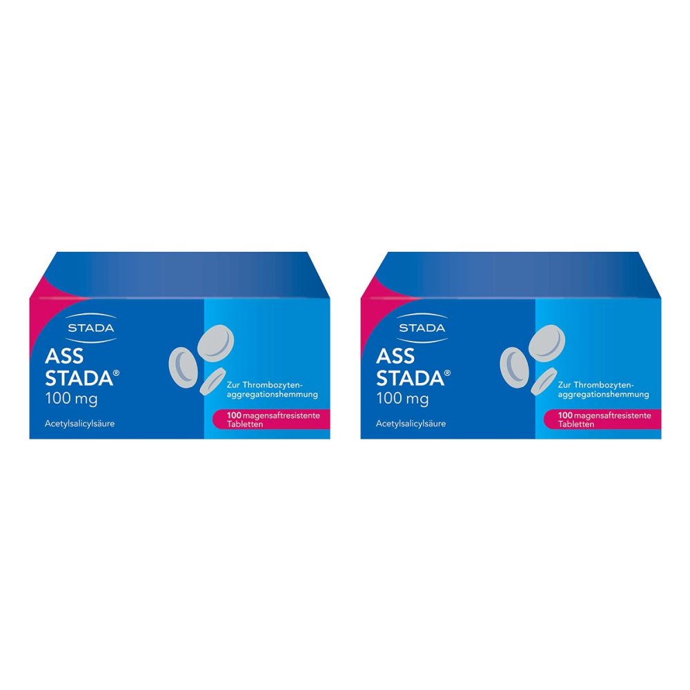 STADA Consumer Health Deutschland GmbH Ass Stada 100 mg magensaftresistente Tabletten 08102780