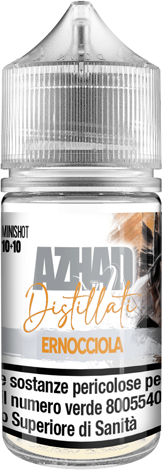 Azhad's Elixirs Er Nocciola Distillati Aroma Mini Shot 10ml Tabacco Kentucky Nocciola Vaniglia
