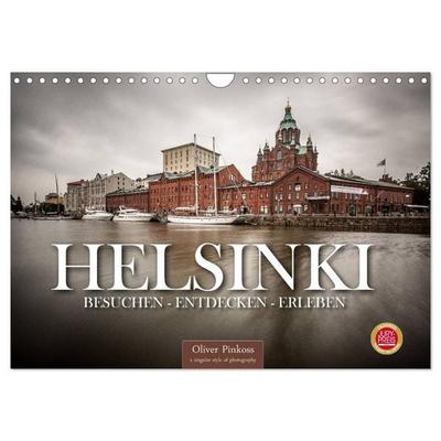Helsinki / Besuchen - Entdecken - Erleben (Wandkalender 2026 DIN A4 quer), CALVENDO Monatskalender