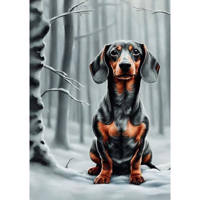 Notizbuch mit Dackel Hund Notizheft Geschenkbuch mit 55 Zitaten Leben und Hundeliebe Lustiges Geschenk zum Wichteln Weihnachten Dachshund Dackelfans,