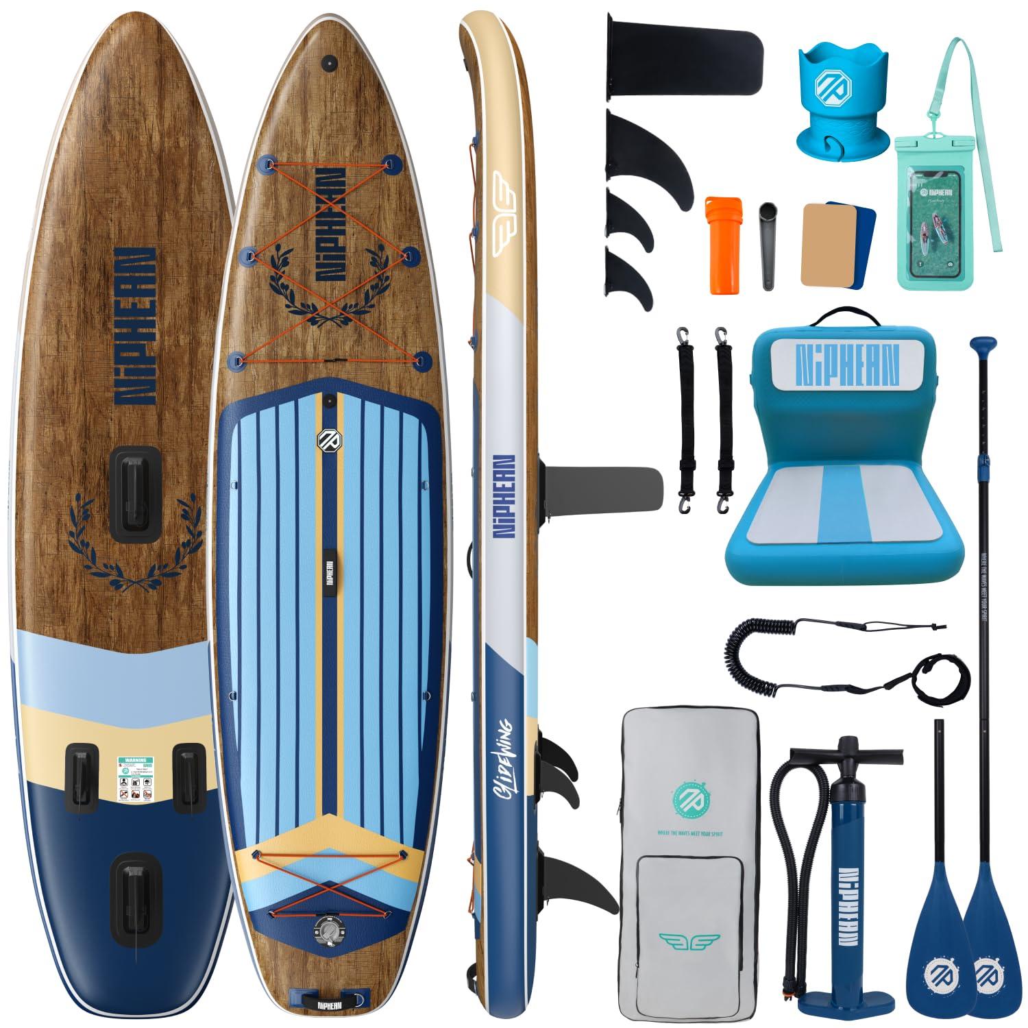 SUP-Board, extra groß - 335 x 83 x 15 cm - Tragfähigkeit: 250 kg - PVC