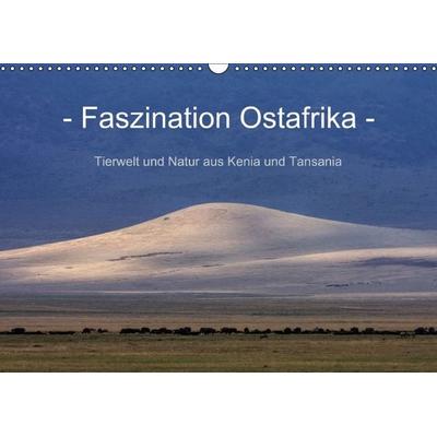 Faszination Ostafrika - Tierwelt und Natur aus Kenia und Tansania (Wandkalender immerwährend DIN A3 quer)