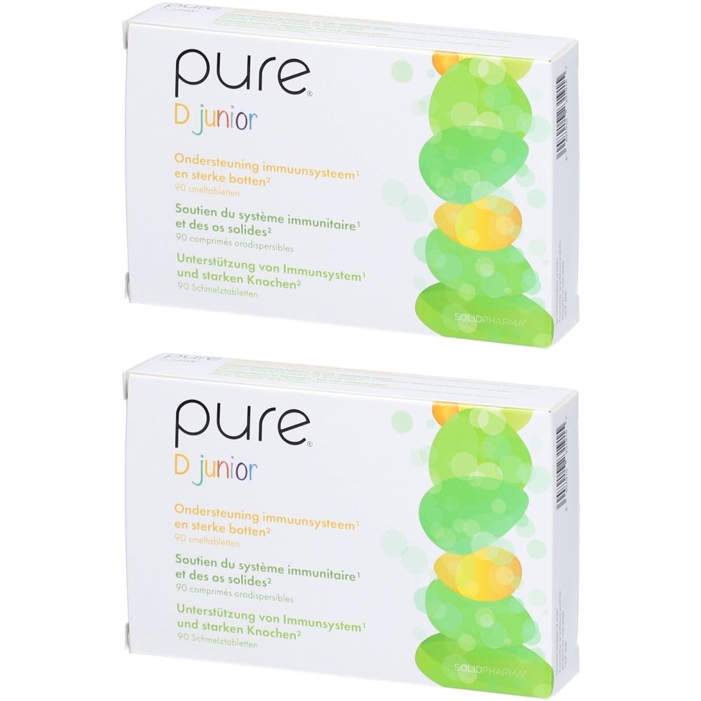 Pure D Junior x2 2x90 St Schmelztabletten