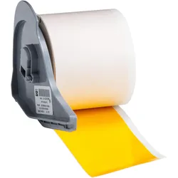 Brady, Etikettenrolle, M7C-2000-581-YL, Vinylband, Gelb, glänzend, 50.80 mm x 15.24 m, wiederablösbar, Endlos (50.80 mm)