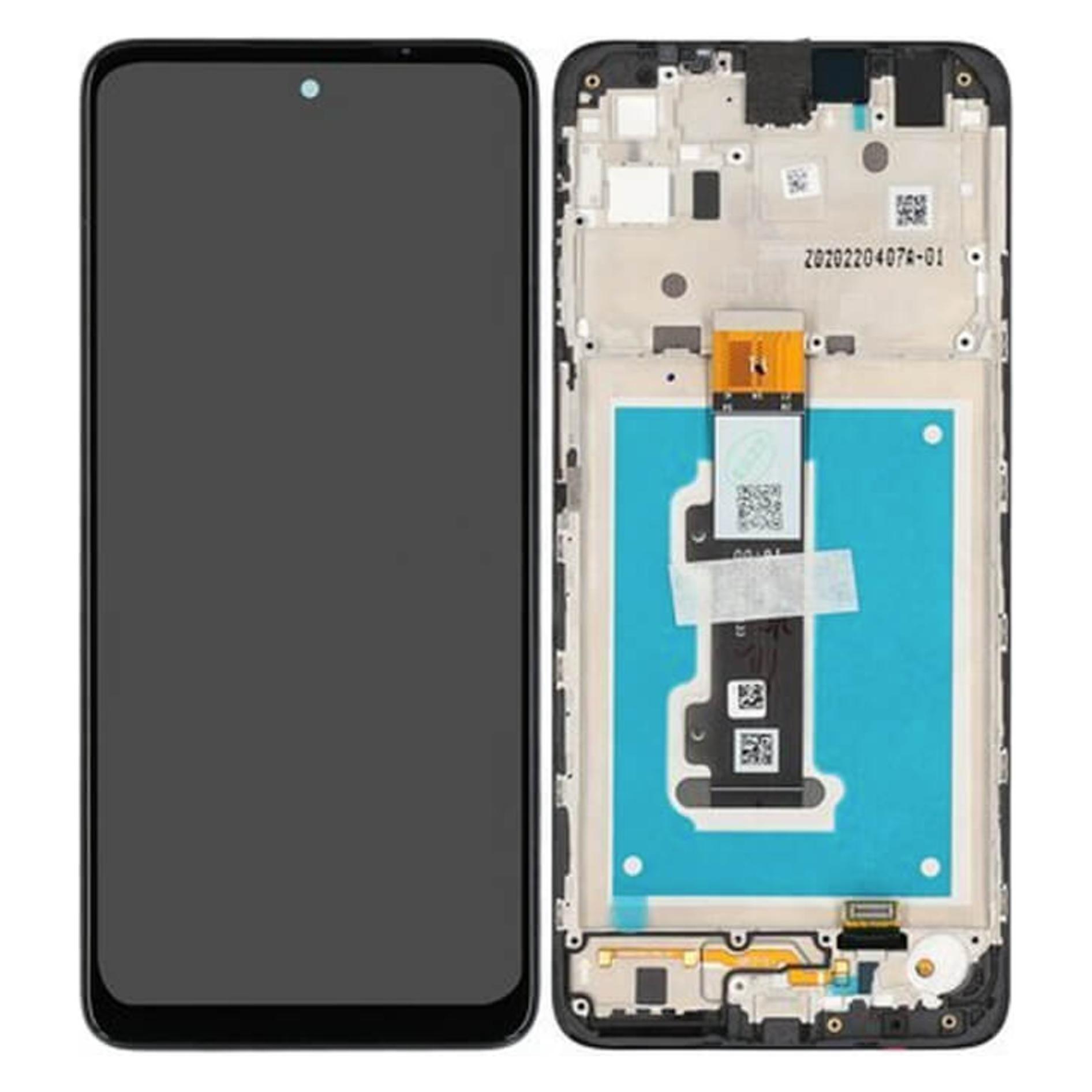 Motorola LCD + Touch + Frame für XT2229 Moto E32s - slate grey (5D68C20795)