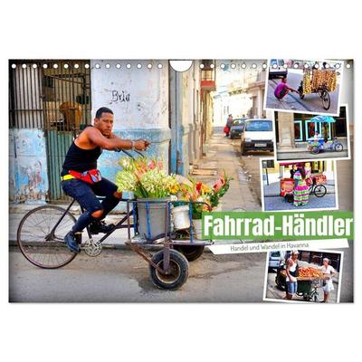 Fahrrad-Händler - Handel und Wandel in Havanna (Wandkalender 2027 DIN A4 quer), CALVENDO Monatskalender