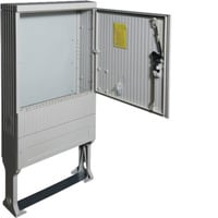 Verteilersäule Baureihe 177 mit Montageplatte, Gehäuse grau, Retail
