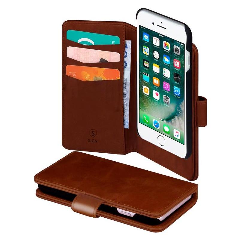 SIGN Cover 2-in-1 for iPhone 6/6S/7/8 Plus - Brown (Apple iPhone 6) (SN2I1-IP8PCO)