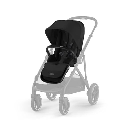 Cybex Gold zitje voor kinderwagen GAZELLE S en e-GAZELLE S, zwart maan