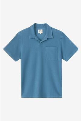 O'Neill s O'riginals Knit Standard Fit Shirt in Blue Fusion, Size XL, French Terry