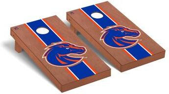 Skip's Garage Boise State Broncos Rosewood Cornhole Board Set