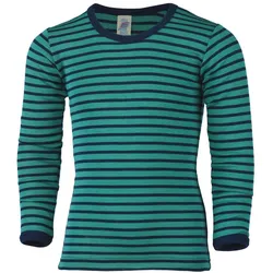 Engel Natur, Unisex, Funktionsshirt, Kinder Shirt, langarm (128), Blau, Grün, 128