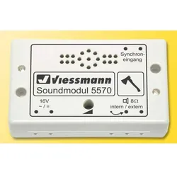 Viessmann Soundmodul Holzhacker mit Steuerung für bewegungssynchrone Sounds