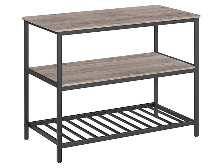 VASAGLE Küchenregal, 3-stufiges Mikrowellenregal, 60 x 120 x 90 cm