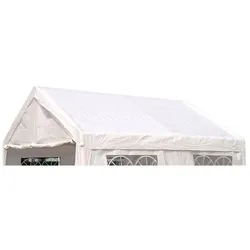 Ersatzdach / Dachplane PALMA für Zelt 4x4 Meter, PE weiss 180g/m2, incl. Spanngummis