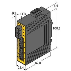 Turck Unmanaged Switch SE20-84XT-RJ422-FO