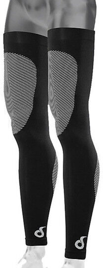 Coppia gambali tecnici Lunghi Sixs Osmosixs Nero taglia S/M