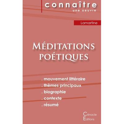 Fiche de lecture Méditations poétiques de Lamartine (Analyse littéraire de référence et résumé complet), Taschenbuch von Alphonse de Lamartine, Les