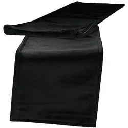 TISCHBAND Samt&Sonders schwarz 140/18 cm
