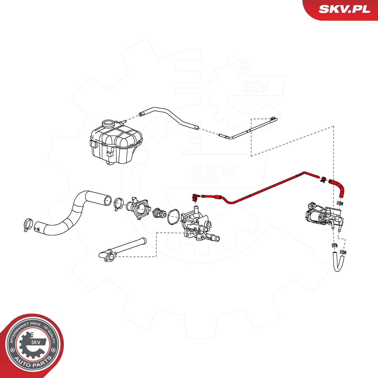 Esen Skv Kraftstoffleitung 96skv035 Für Opel