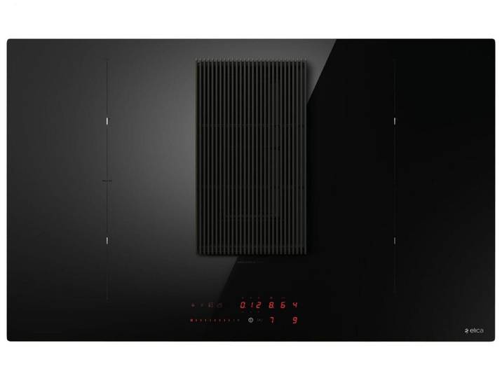 Elica Kochfeld mit Dunstabzug PRF0185060, Timer, TouchControl-Bedienung