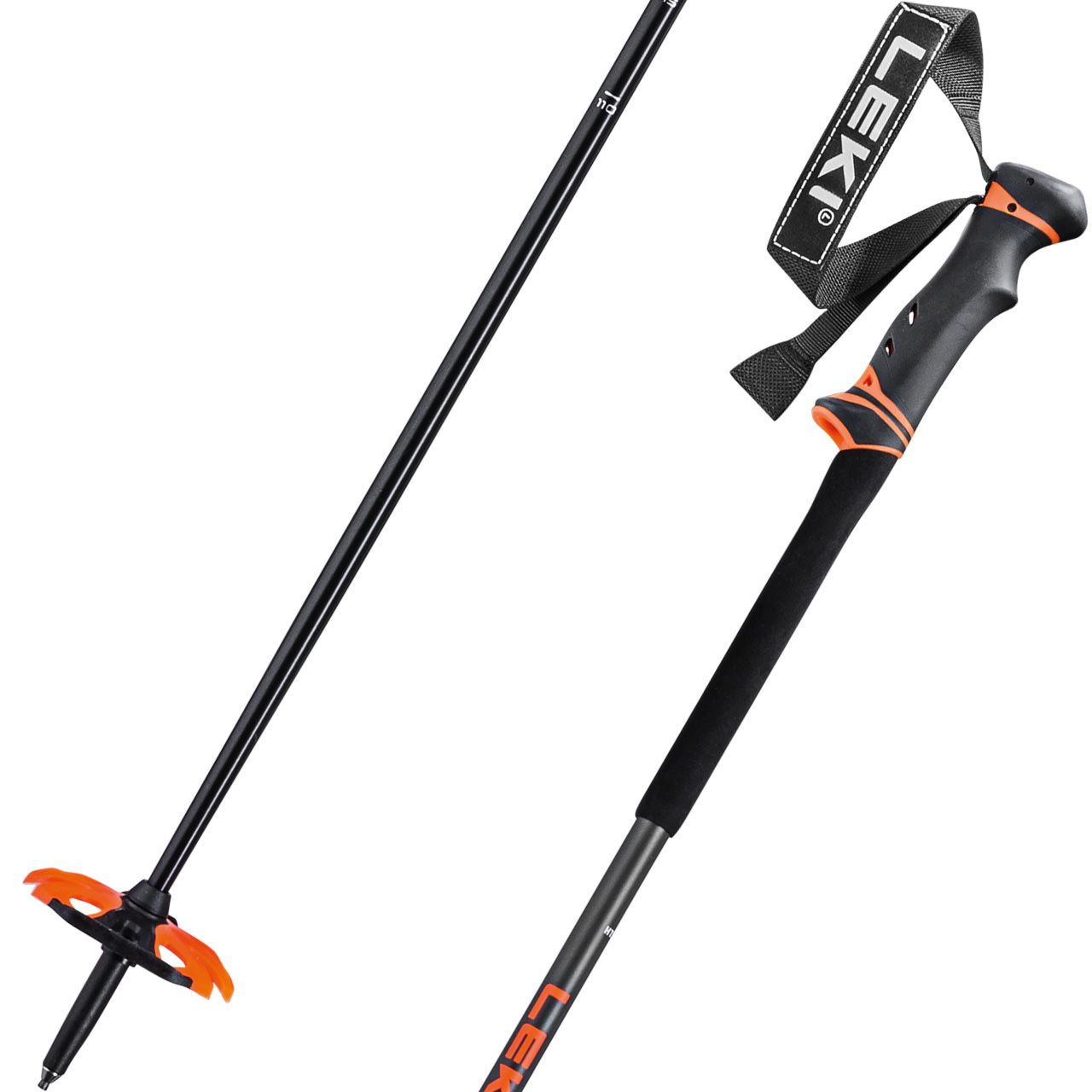 Leki Helicon Lite dark anthracite/neonorange/black