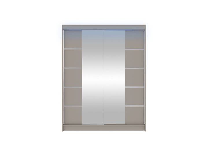 SCHWEBETÜRENSCHRANK Camino V mit RGB LED Beleuchtung