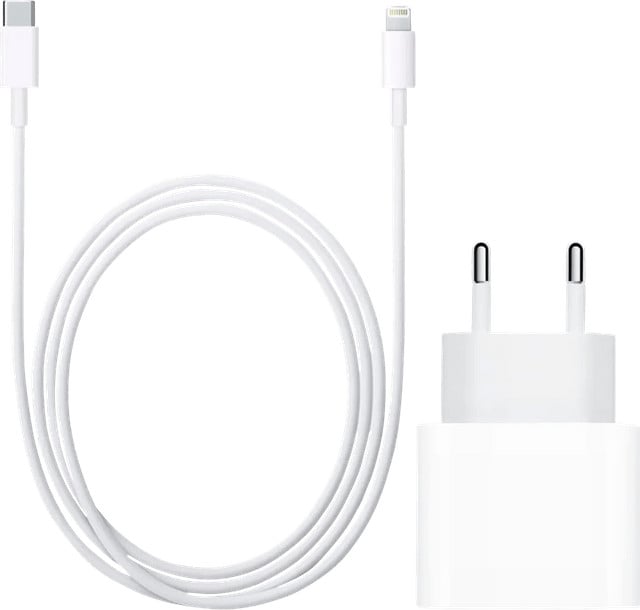Apple USB-C Oplader 20W met 1m Lightning Kabel, Wit