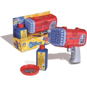 PUSTEFIX Seifenblasenmaschine Bubble Bazooka, Batteriebetrieb, inkl 250ml Flüssigkeit