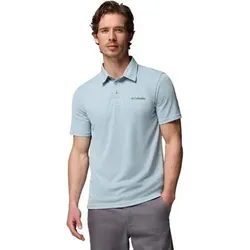 COLUMBIA Herren Polo Nelson Point Polo, Größe L in Blau Blau