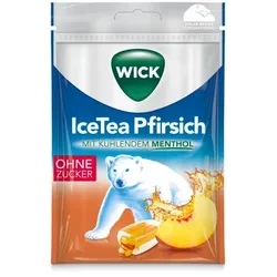 WICK IceTea Pfirsich Bonbons o.Zucker 72 g