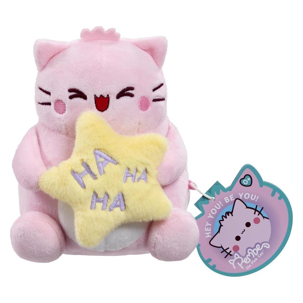 Pembe - Plush 15 cm Smiling/Laughing (378-2453) (15 cm) (378-2453)