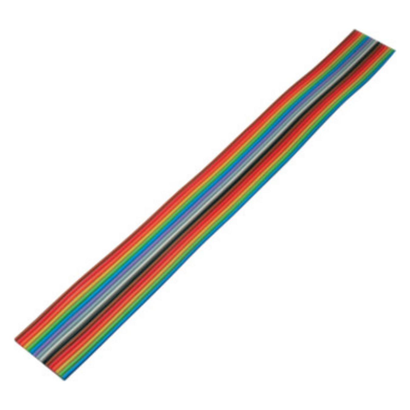 Shiverpeaks S/CONN maximum connectivity Flachkabel, farbig Raster 1,27 mm, 16 pin, 30,5m (79064)