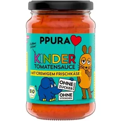 PPURA Sugo Kinder Tomatensauce mit Frischkäse bio