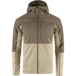 Fjällräven Herren Abisko Trail Fleecejacke - M - Fossil-Suede Brown