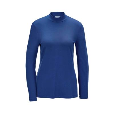 GOLDNER "Kurzgröße Stehkragenshirt mit Langarm" Ohne