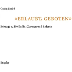 Szabó:erlaubt, geboten, Fachbücher von Csaba Szabó