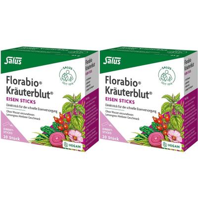 Kraeuter Blut-Stick Florabio x2 2x20 St Granulat