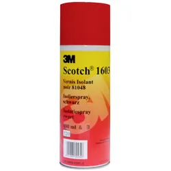 3M 1603 Isolierspray schwarz, Elektronikzubehör + Gehäuse, Schwarz