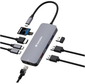 Verbatim Usb-C Pro Multiport Hub Cmh-09