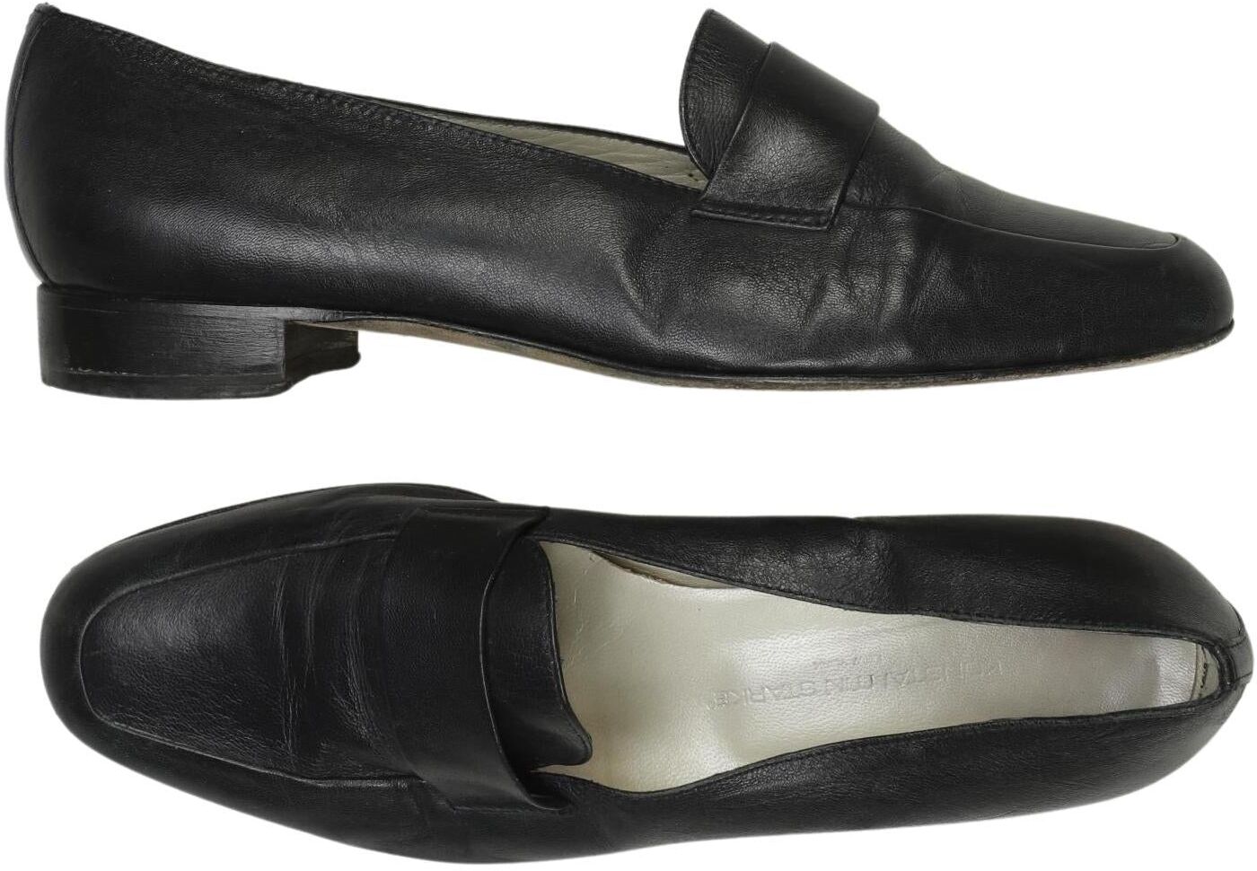 Konstantin Starke Damen Halbschuh, Schwarz, Gr. EU 37.5, Leder - Second Hand