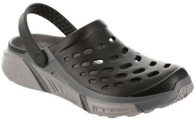 Joybees Adult Trekking Clog - Mens 8 Black Slip On Medium