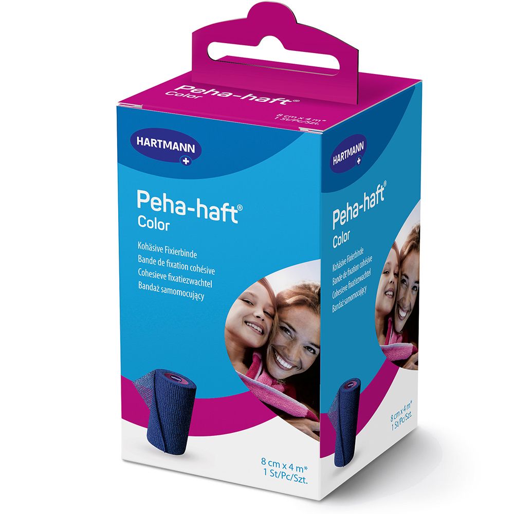 Peha-Haft Color Fixierb.latexfrei 8 cmx4 m blau 1 St Binden