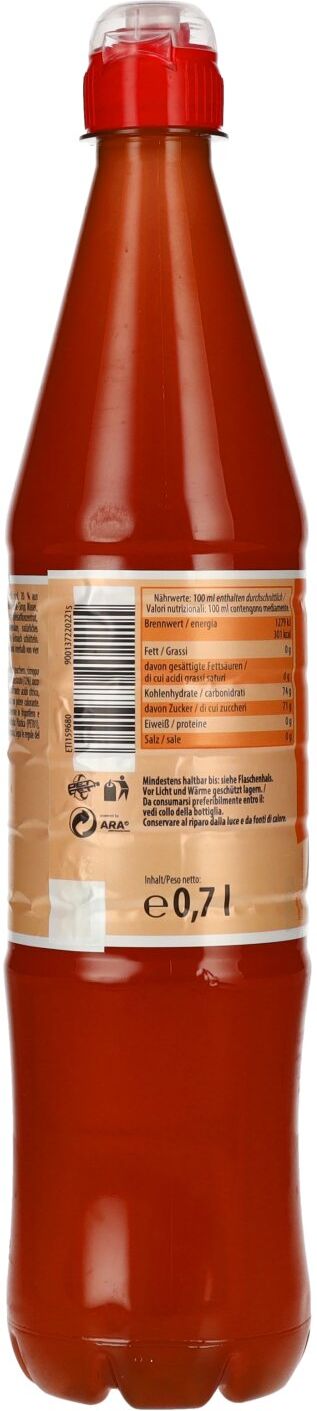 Spitz Spirituosen Spitz Orange Fruchtsirup 0,7l PET