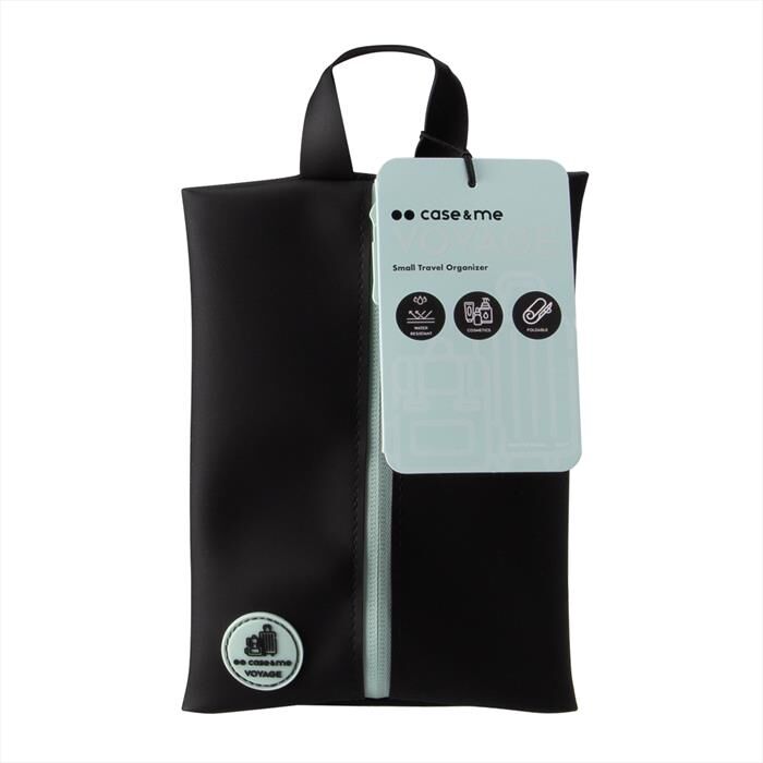 CASEME Borsa Da Viaggio Cmvoysilbagsk-nero