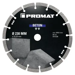 Promat, Sägeblatt, Diamanttrennscheibe UNIVERSAL BETON