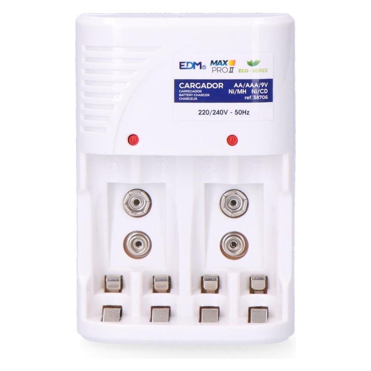 EDM Akku-Ladegerät 38706 4 Batterien (4 Stk., Ladegerät ohne Akku) (45275563)