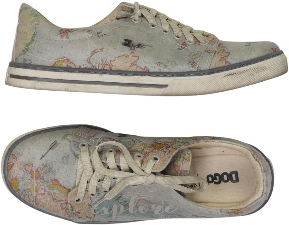 Dogo Damen Sneaker, Mehrfarbig, Gr. EU 40, Kunstleder - Second Hand