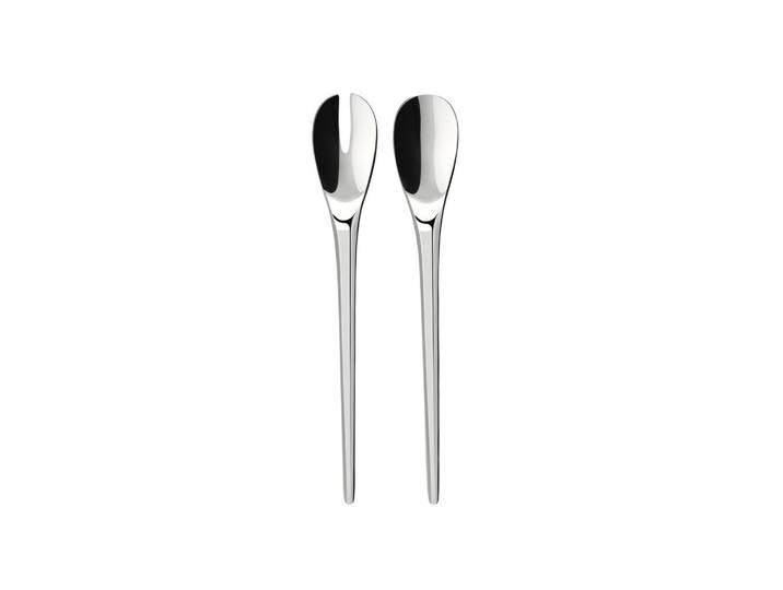 SALATBESTECK NewMoon silber