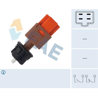 FAE Bremslichtschalter 24455 für NISSAN